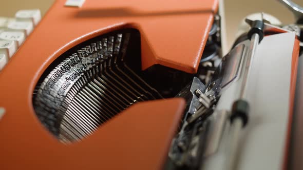 Old Typewriter Closeup alt
