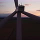 Silhouette of Windmill Turbine in Field at Sunset Sky - VideoHive Item for Sale