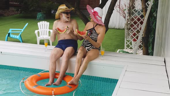 Multiethnic group of seniors outdoor