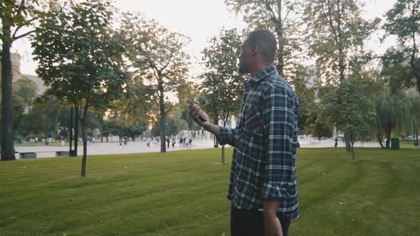 Sad Angry African American Guy Upset Tourist Male Foreigner Afro Frustrated Stressful Man Stands in alt