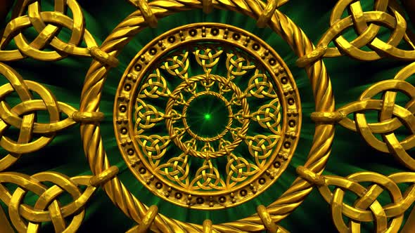 Golden Celtic Knots alt
