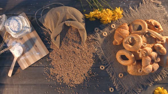 Sweet Baking Made of Wheat Flour alt
