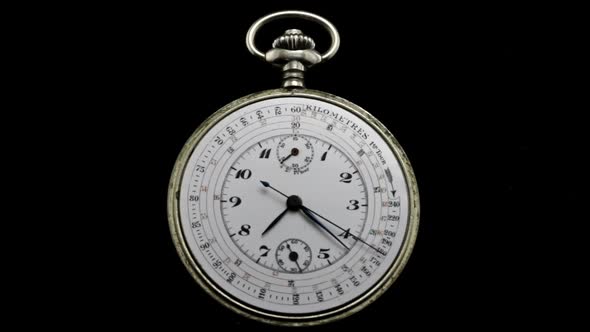 Antique Dial Chronograph Watch 1 alt