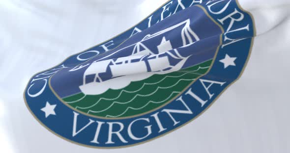 Alexandria Flag, Virginia, United States alt