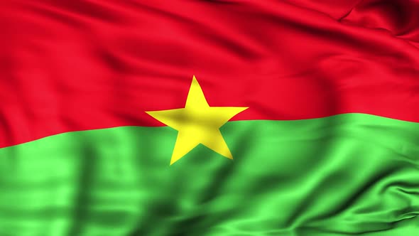 Burkina Faso Flag alt