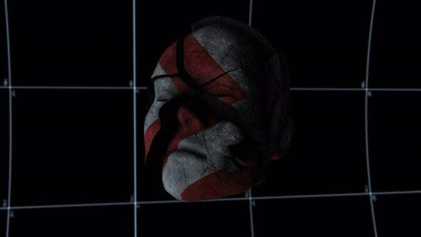 Grunge concrete head alt