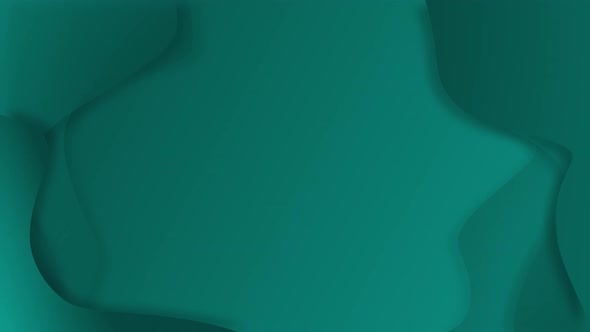 Waves gradient abstract background on the right and left of emerald green colors alt