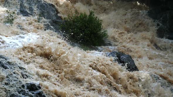 Overflowing River Wild Waters
