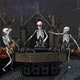 Dj Skeleton in a graveyard pary - VideoHive Item for Sale