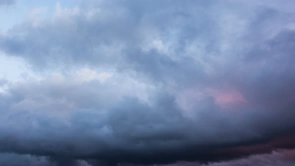 Storm Clouds at Sunset alt