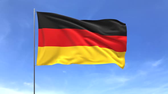 Flag GermanyFlag of Germany waving in the sky, Stock Footage | VideoHive