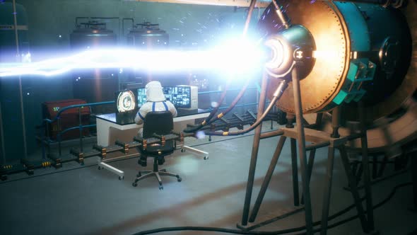 Futuristic Sci-Fi Fusion Reactor alt