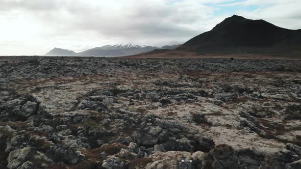 Volcanic Landscape in Snaefellsnes in Iceland