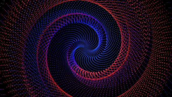 spiral red blue Particle alt