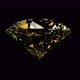 3D yellow sapphire Diamond rotation - VideoHive Item for Sale