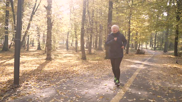 Tired of Active Cardio Training Aged Female Runner alt