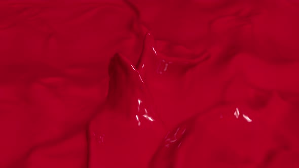 Bloody Paint Slow Motion Pour