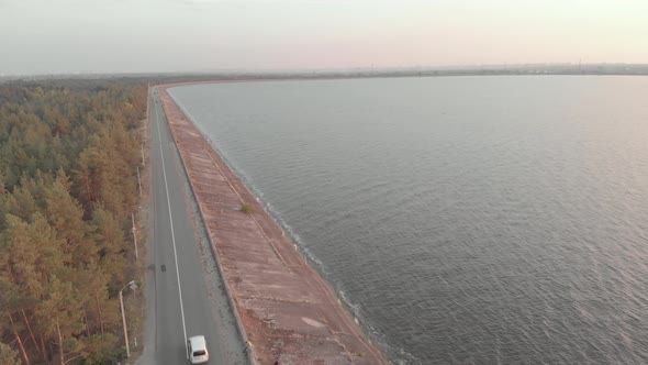 The Shore of the Kyiv Reservoir alt