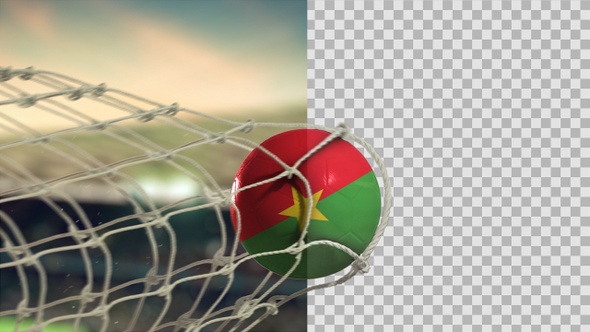 Soccer Ball Scoring Goal Day - Burkina Faso