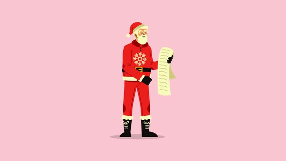 Santa Claus animation
