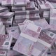 500 Euro Banknote Bundles Scattered - VideoHive Item for Sale