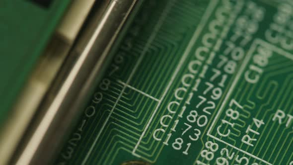 Microchip Closeup Computer Processor Motherboard alt