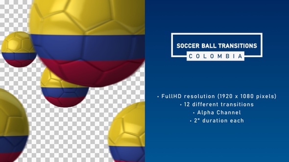 Soccer Ball Transitions - Colombia