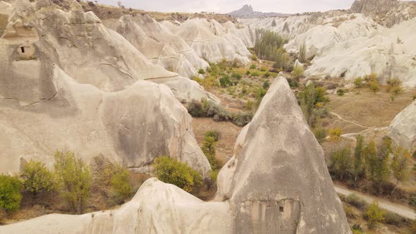 Aerial View Cappadocia Landscape alt