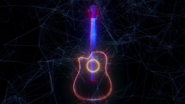 Digital Guitar Music 4k