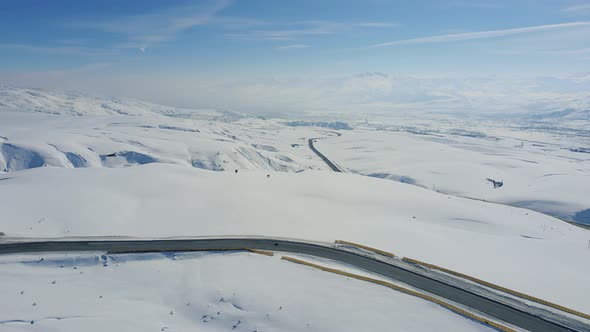 Winter Scenic Road alt