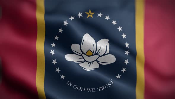 Mississippi State Flag Front