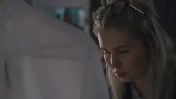 Steaming a Shirt alt