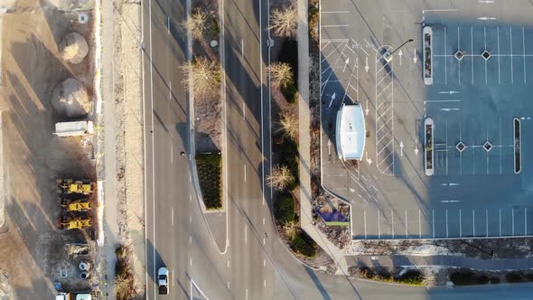 Top Down View of a Road