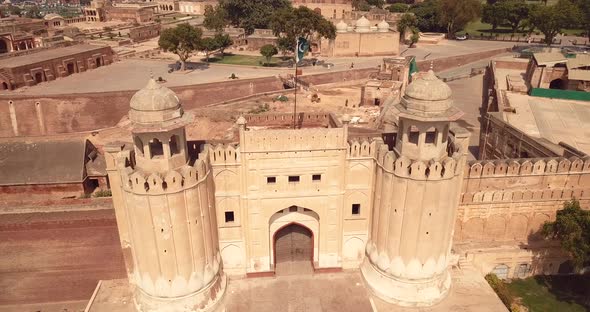Lahore Fort Aerial alt