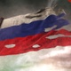 4k Damaged Russia Flag  - VideoHive Item for Sale