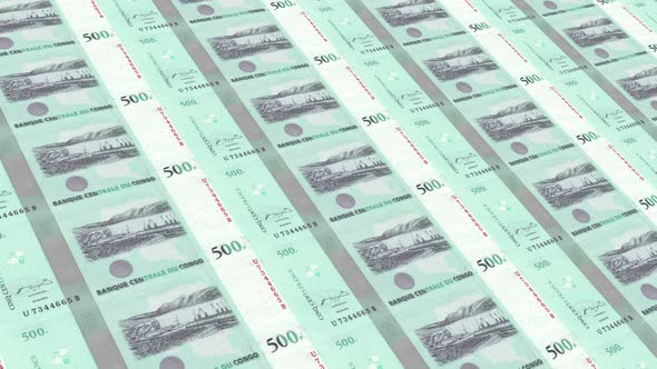 Democratic Republic Of Congo Money / 500  Congolese Franc 4K alt