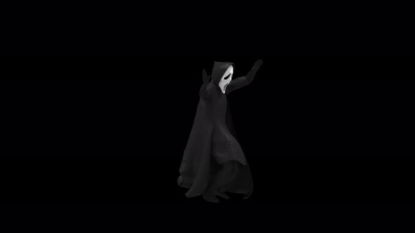 44 Ghost Halloween Dancing 4K alt