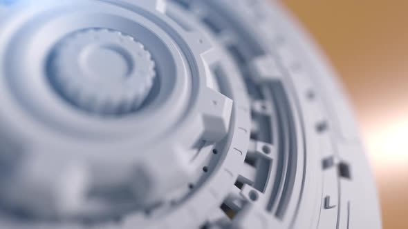 The mechanical process of multiple mechanical parts alt