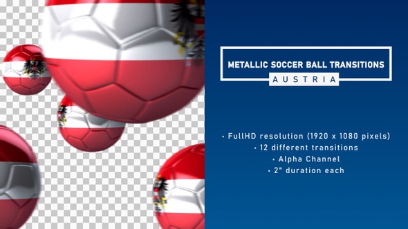 Metallic Soccer Ball Transitions - Austria
