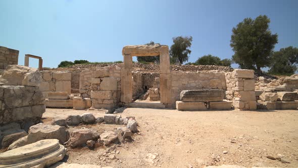 Old Historical Stone Works of Ancient Civilization City Before Christ alt