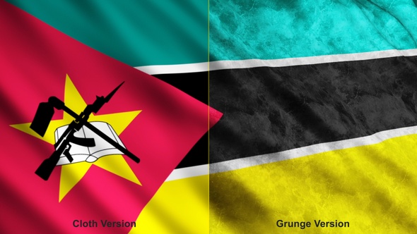 Mozambique Flags alt
