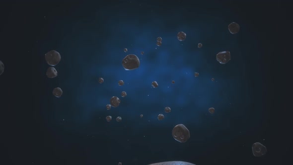 Metal Asteroids Background alt