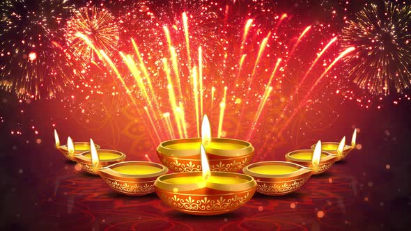 Diwali Lights Fireworks