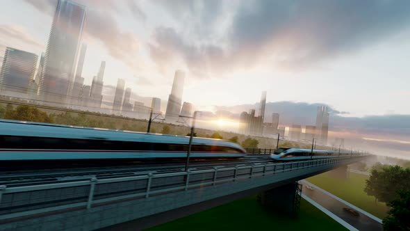 High speed train alt