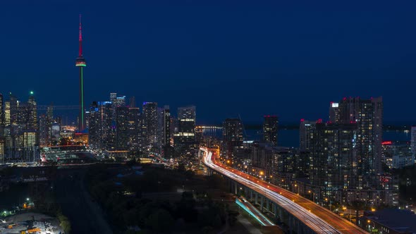 Big City Skyline Traffic