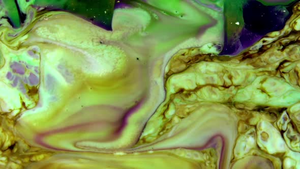 Abstract Background With Psychedelic Magical Painting Colors 4 alt