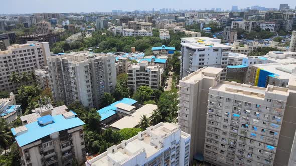 Marol Andheri East COOPERATIVE AREA DRONE SHOT BIRD EYE VIEW MAROL MUMBAI  residential area alt