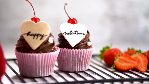Happy Valentine's Cupcakes 