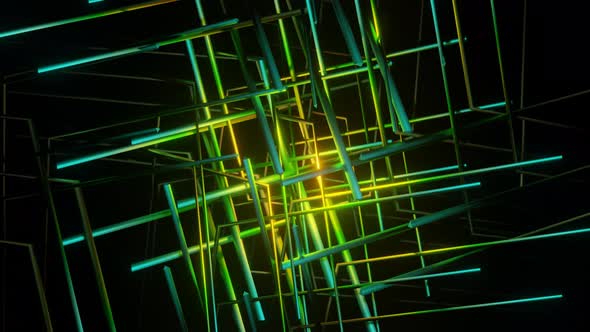 Line Colorful Trippy Pattern Animation Visual 3D Mandala Spiritual Tunnel with Sacred Geometry Light alt