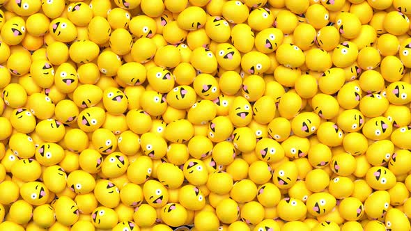 Easter Emoji Transition Wink 4K